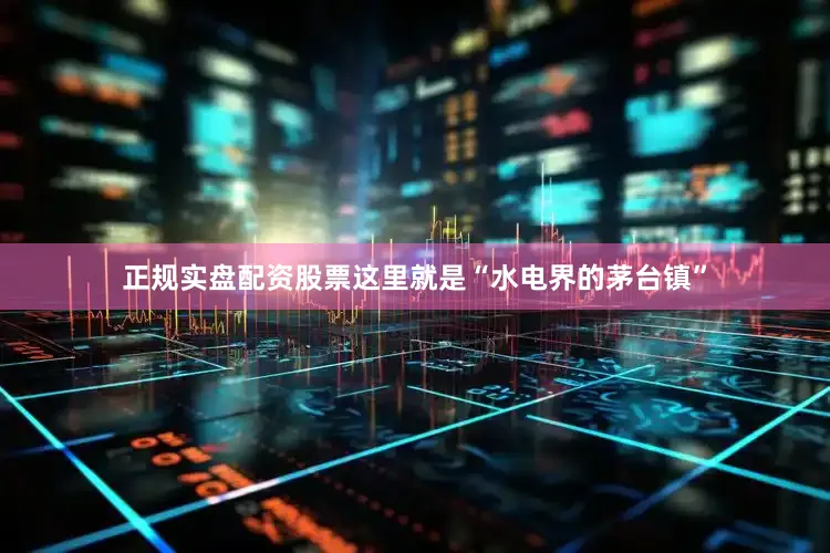 正规实盘配资股票这里就是“水电界的茅台镇”