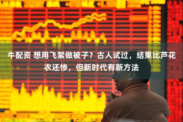 牛配资 想用飞絮做被子？古人试过，结果比芦花衣还惨，但新时代有新方法